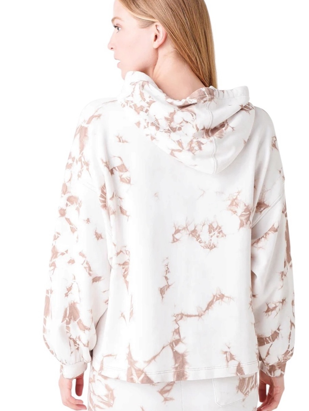Rebecca Minkoff Women's Oversized Rosie Hoodie an Khaki Beach XS Orig $118 - Picture 2 of 8